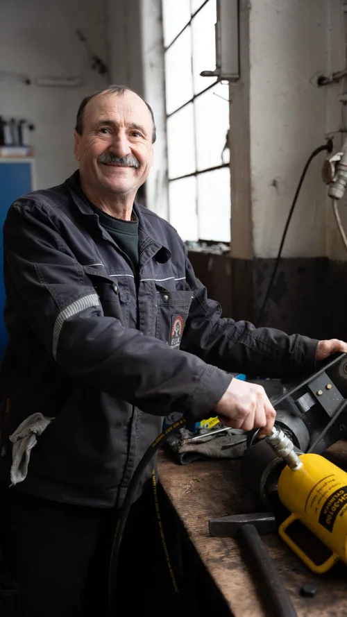Johannes Schneidmüller, Landtechnik bei der Kraftfahrzeugtechnik Euler GmbH